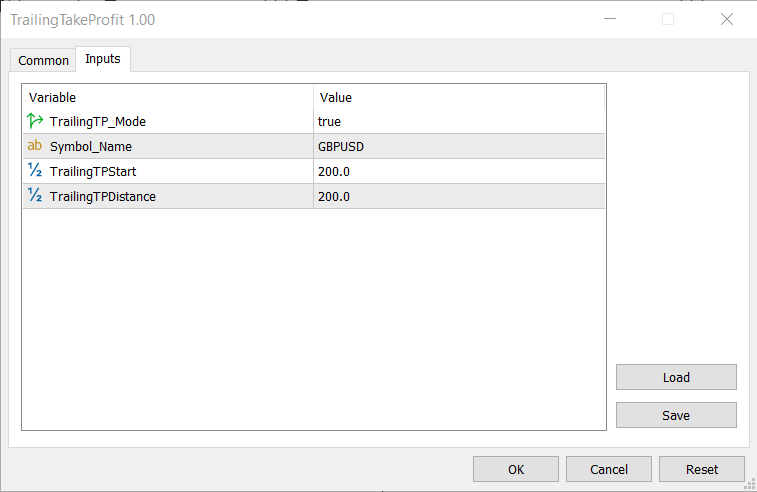 Download Trailing Take Profit Expert For MT5